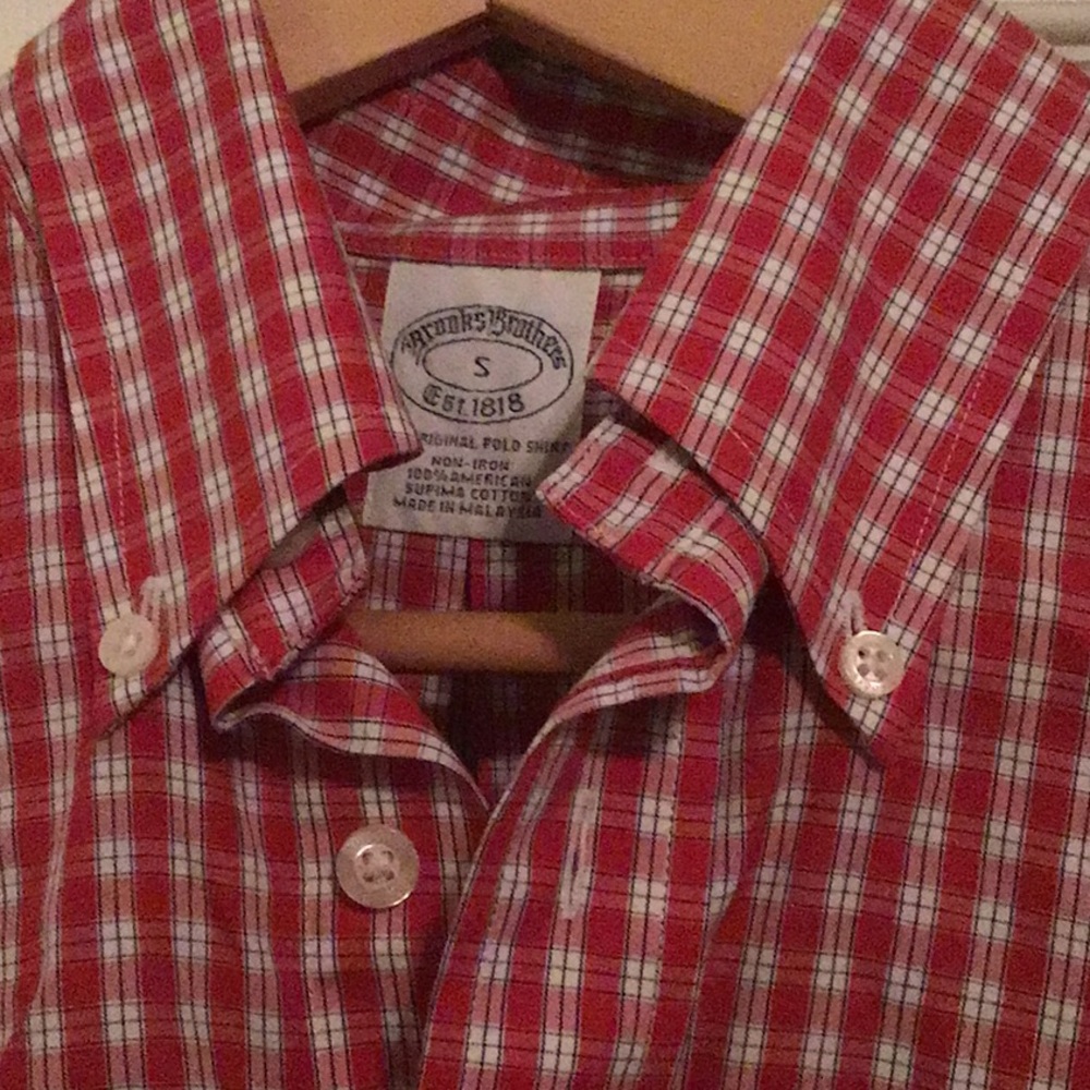 Brooks brothers LS shirt men’s S - Picture 2 of 3
